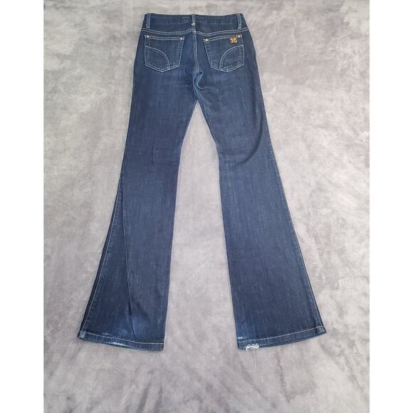 Joes Sz 25 Womens Boot Cut Jeans Blue Stretch Dark Wash Honey Fit Denim Ca17-56 - Picture 7 of 9